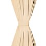Voir la diapositive 3 : VIDAXL Rideau occultant avec boucles 2 pcs 140 x 175 cm Beige