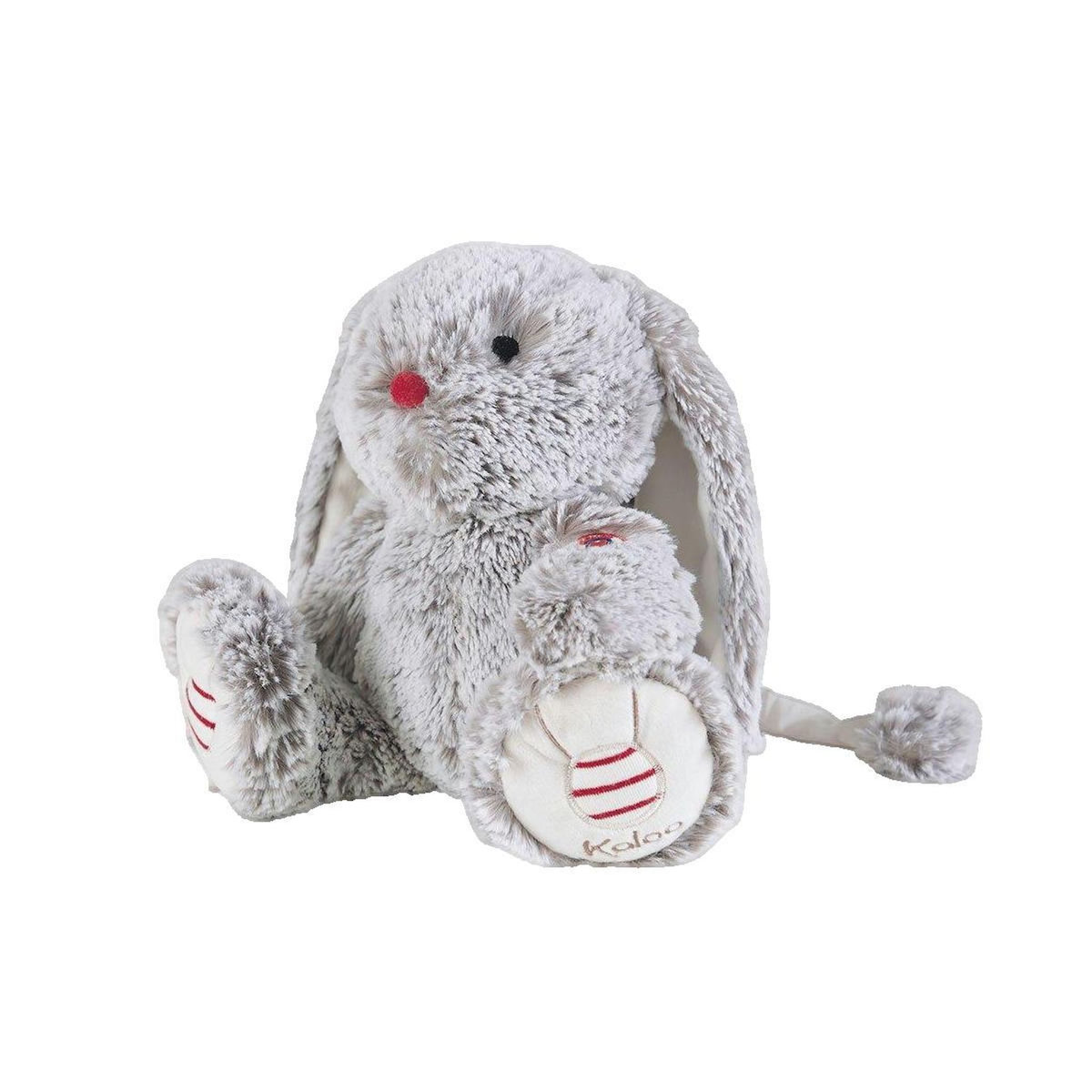 Kaloo doudou musical Leo lapin gris