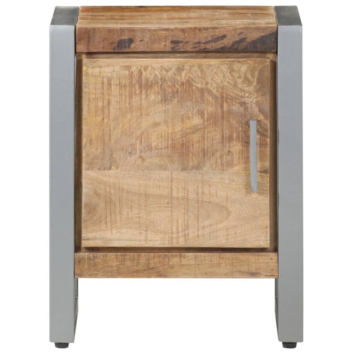 VIDAXL Table de chevet 40x30x50 cm Bois de manguier brut