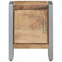 Voir la diapositive 2 : VIDAXL Table de chevet 40x30x50 cm Bois de manguier brut