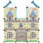 Voir la diapositive 3 : VIDAXL Armoire de rangement pour enfants avec 8 cubes Bleu PP