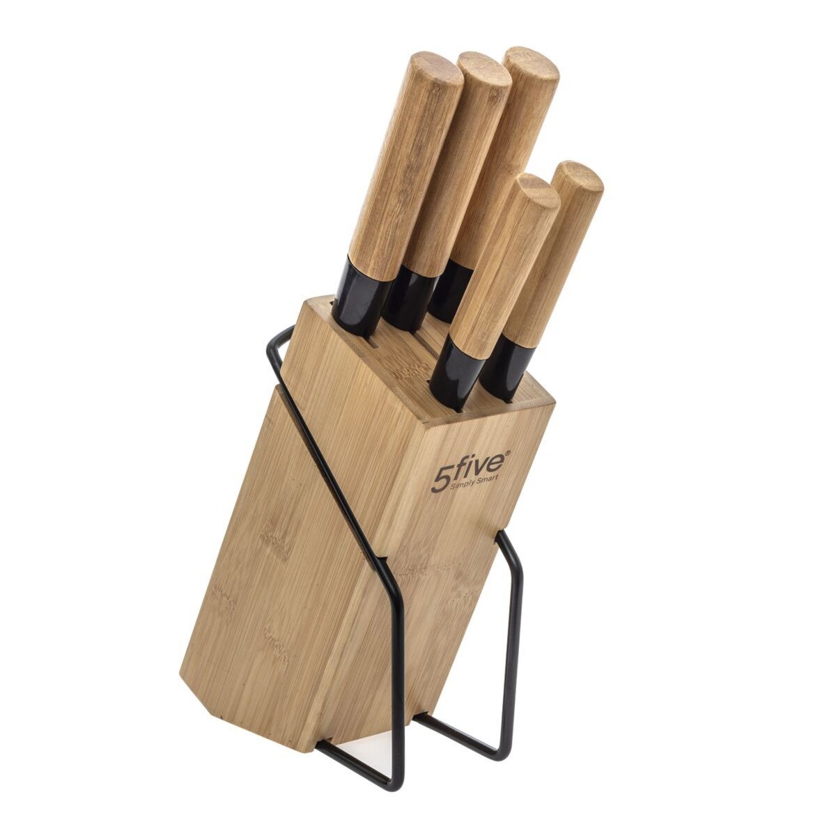 Bloc couteaux bambou