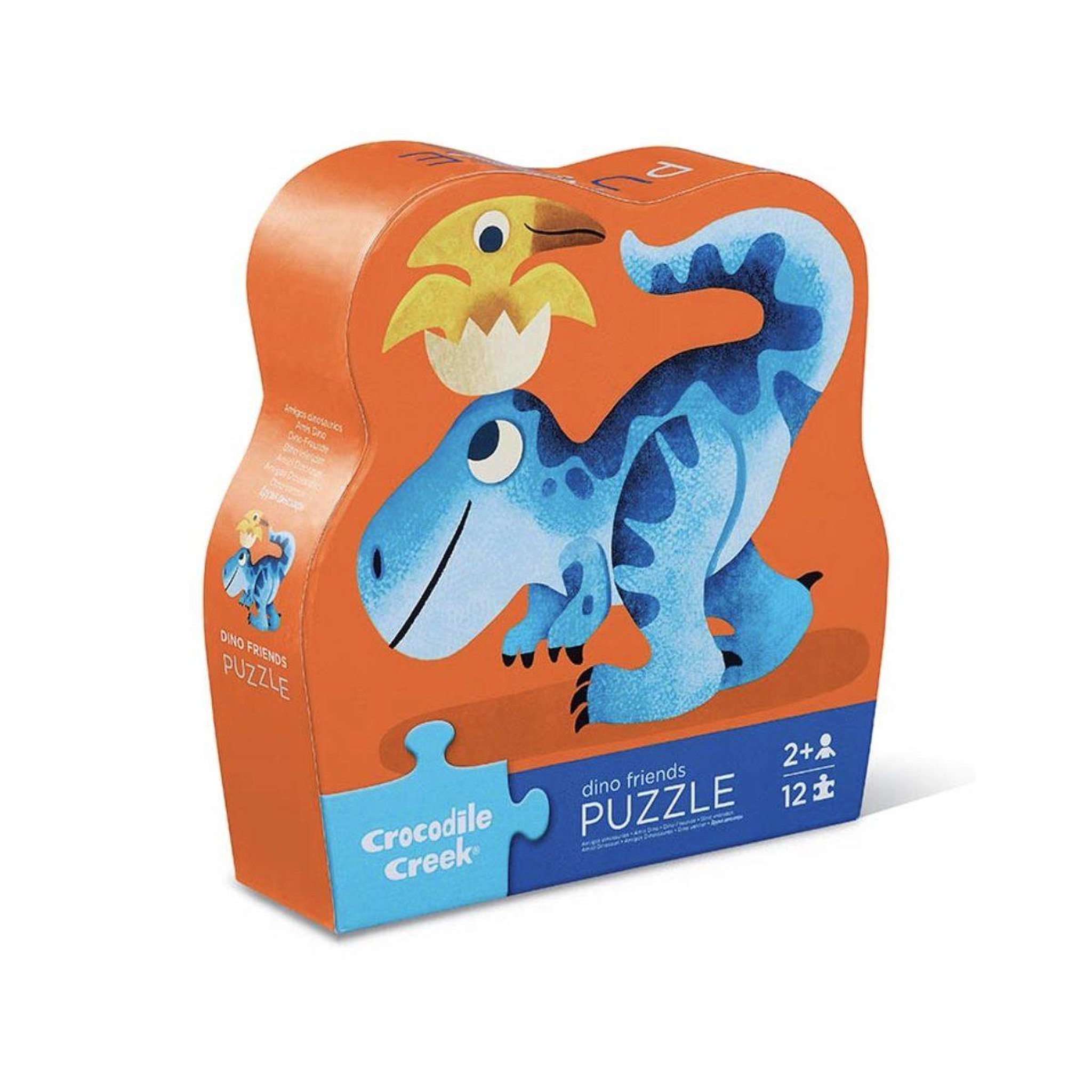 CROCODILE CREEK Puzzle 12 pieces - amis dino