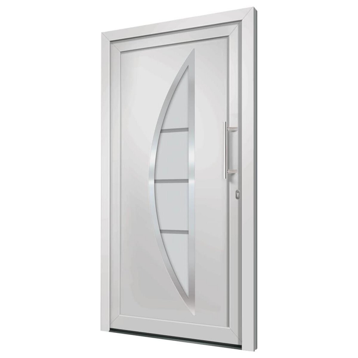 VIDAXL Porte d'entree Blanc 98x208 cm