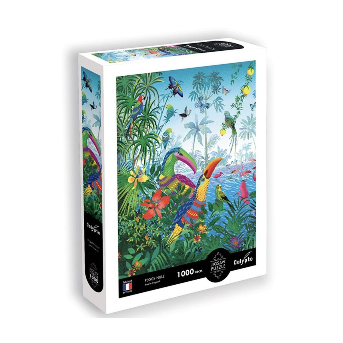 Sentosphere Puzzle 1000 pieces - Jardin tropical - Peggy Nille