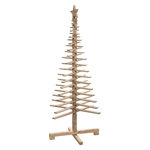 FEERIC LIGHT & CHRISTMAS Sapin de Noël en bois articulé - Hauteur 150 cm