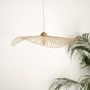Voir la diapositive 2 : Rendez vous déco Suspension D75 cm en bambou avec fil blanc-Jipi