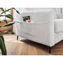 Voir la diapositive 6 : LISA DESIGN Owen - canapé 3 places convertible express couchage quotidien 140 cm matelas 12 cm en velours côtelé