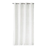 Douceur d'Intérieur Rideau Arcadia - Velours à motifs. Coloris disponibles : Blanc