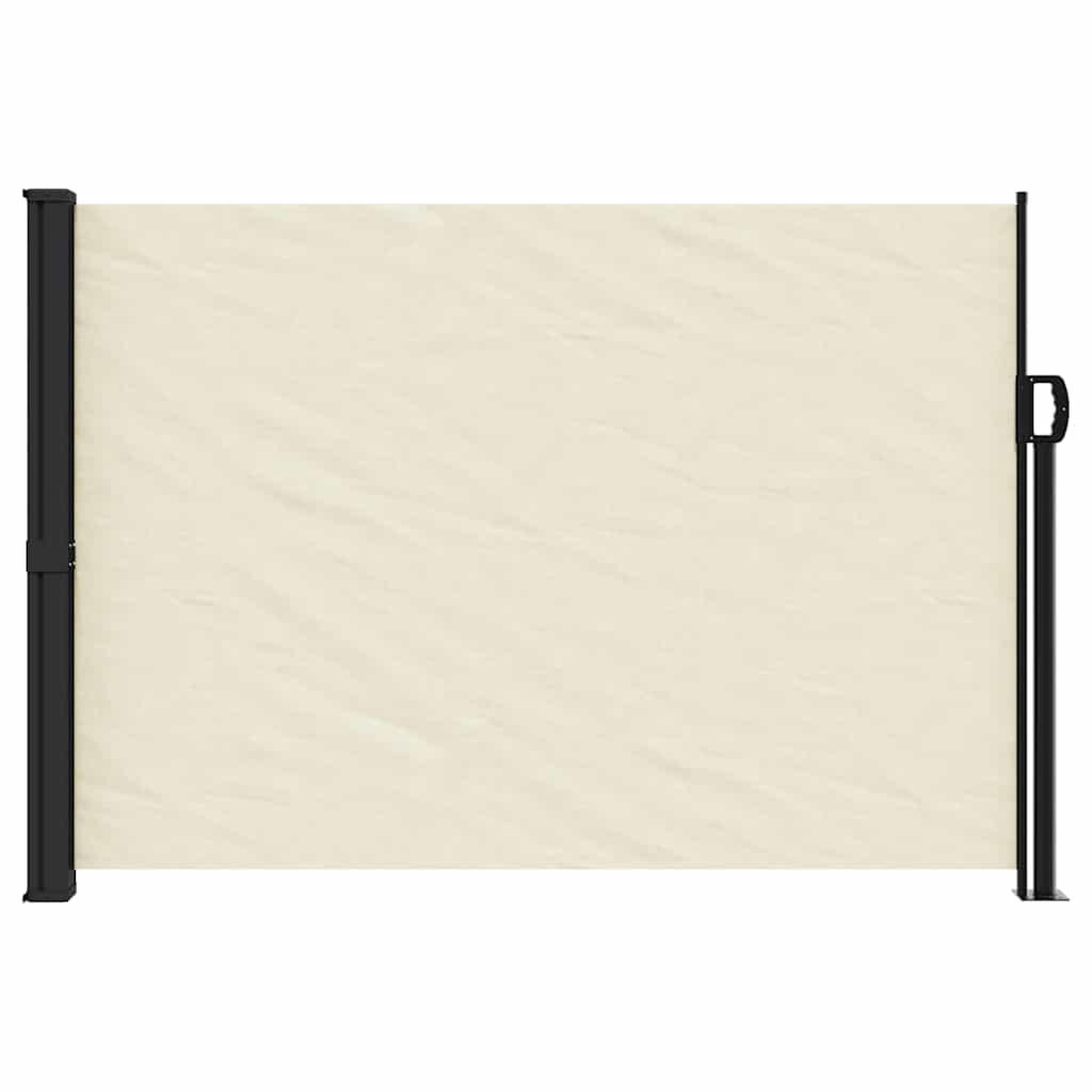 Voir la diapositive 3 : VIDAXL Auvent lateral retractable creme 140x500 cm