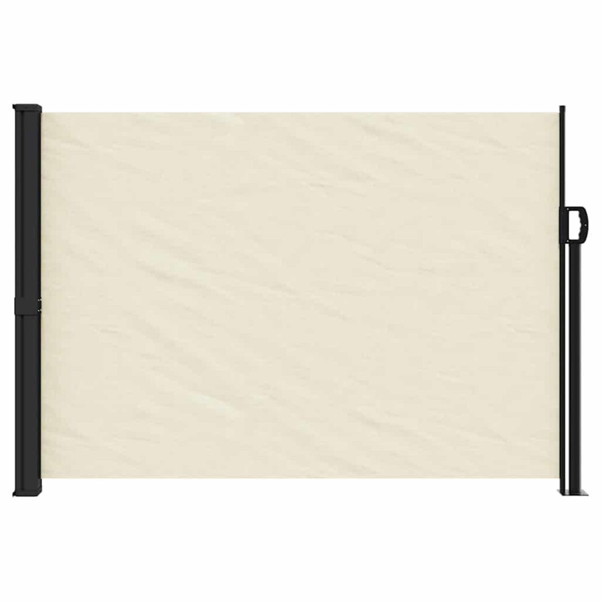 VIDAXL Auvent lateral retractable creme 140x500 cm