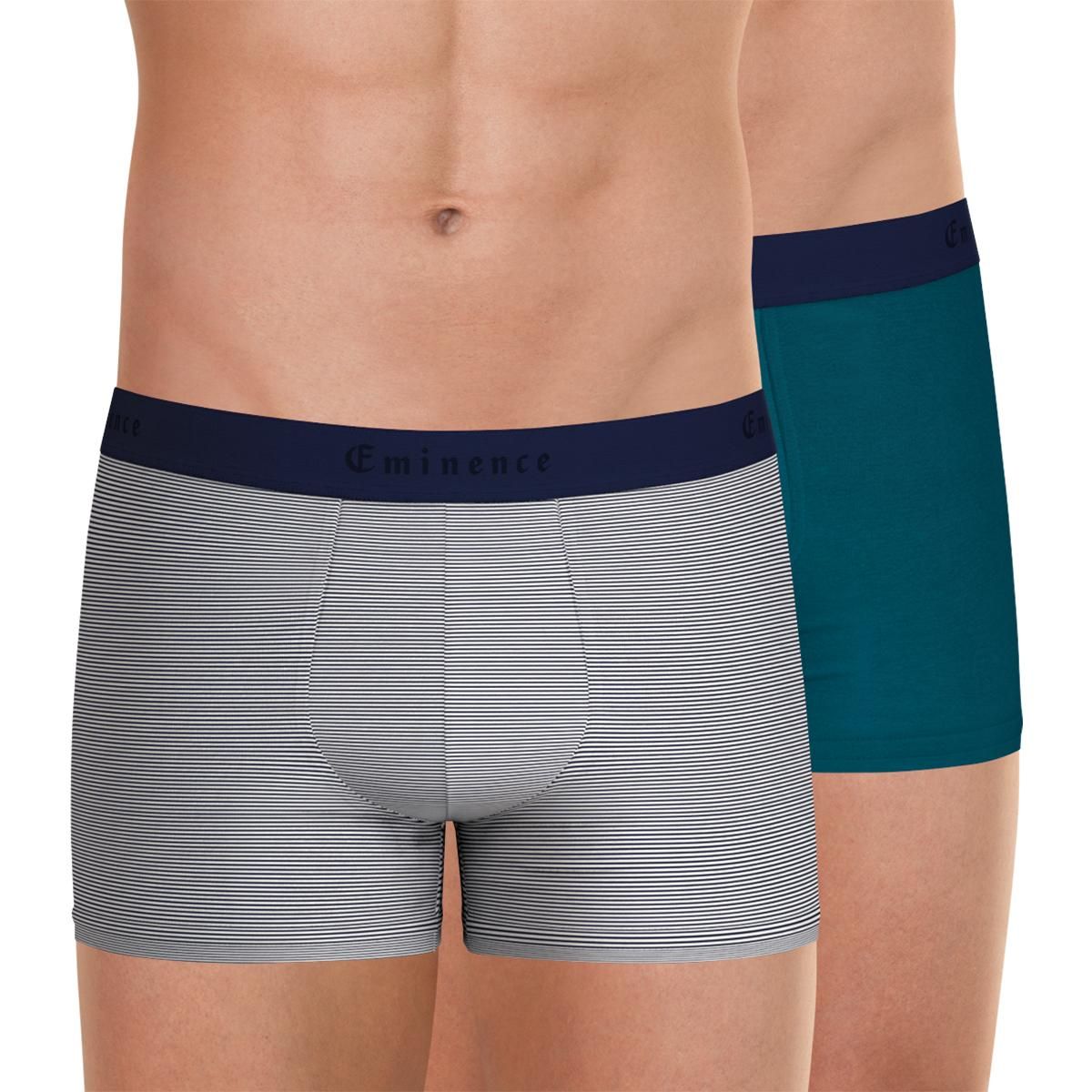 Eminence Lot de 2 boxers homme Fait en France