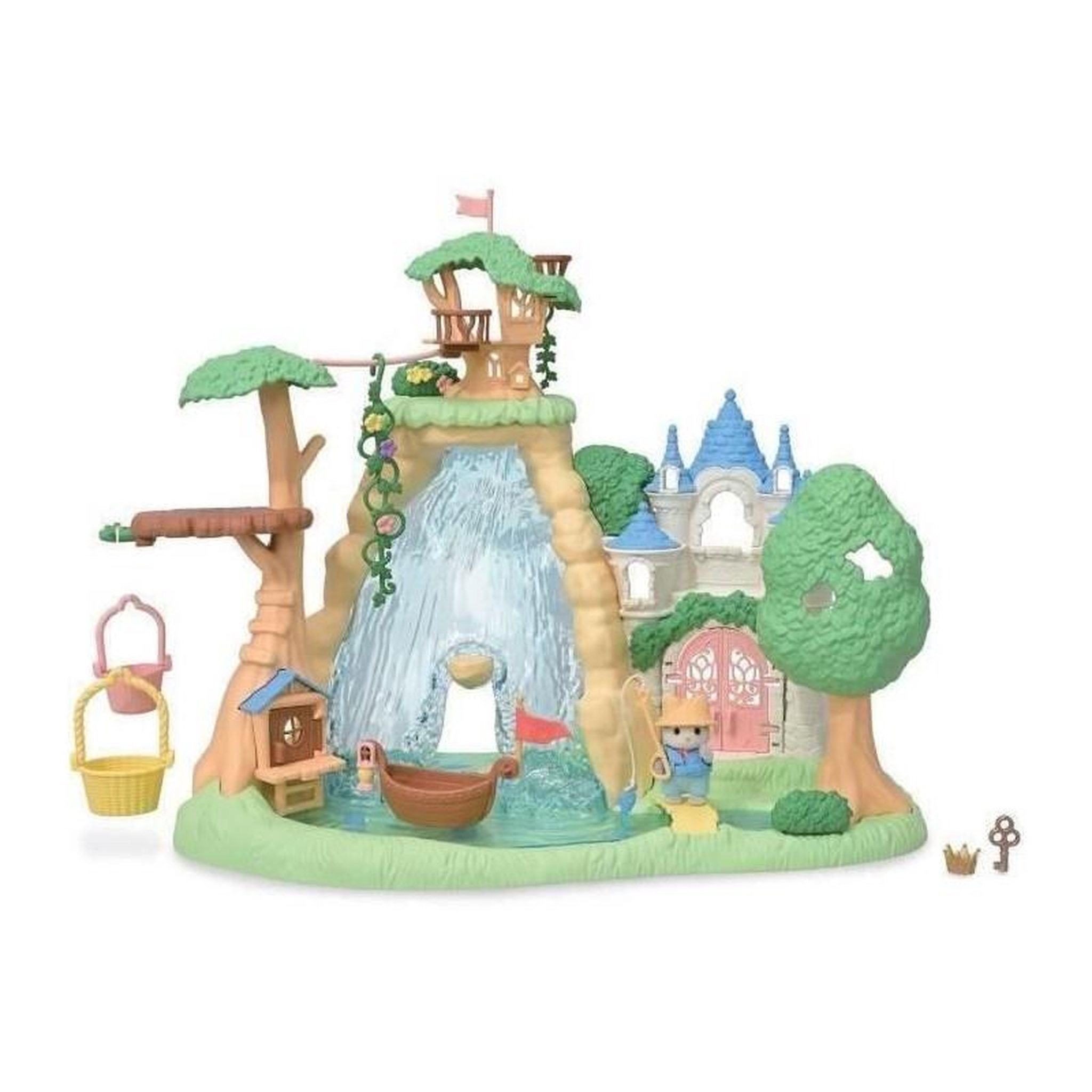 Voir la diapositive 6 : Sylvanian Families Figurine Sylvanian Families La cascade de la forêt secrète