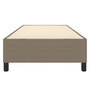 Voir la diapositive 5 : VIDAXL Cadre de lit sans matelas taupe 80x200 cm tissu