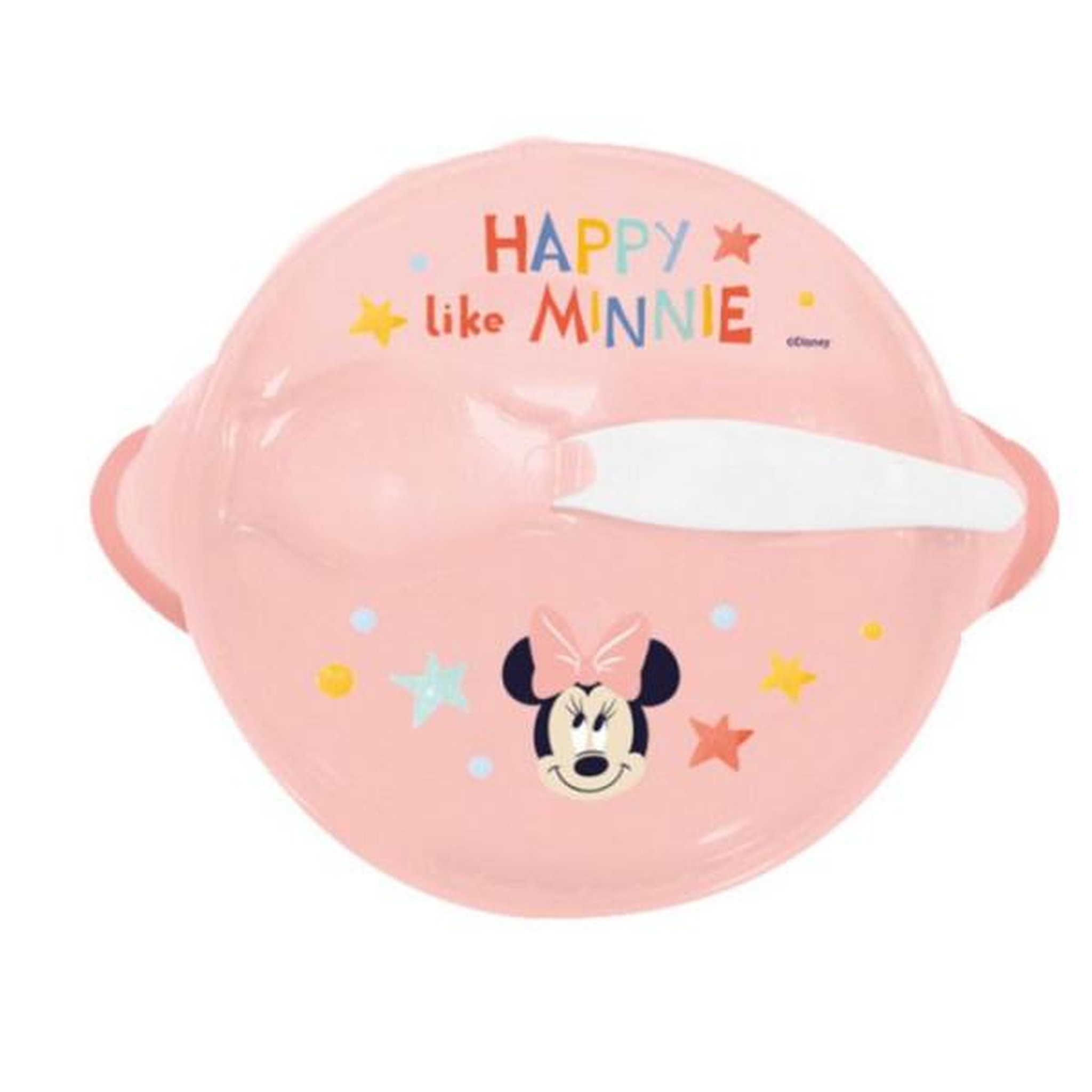 Voir la diapositive 4 : THERMOBABY Pack repas 1er age thermobaby minnie - 1 grignoteuse + 1 bol avec cuillere + 1 tasse a poignée + set de 2 couverts