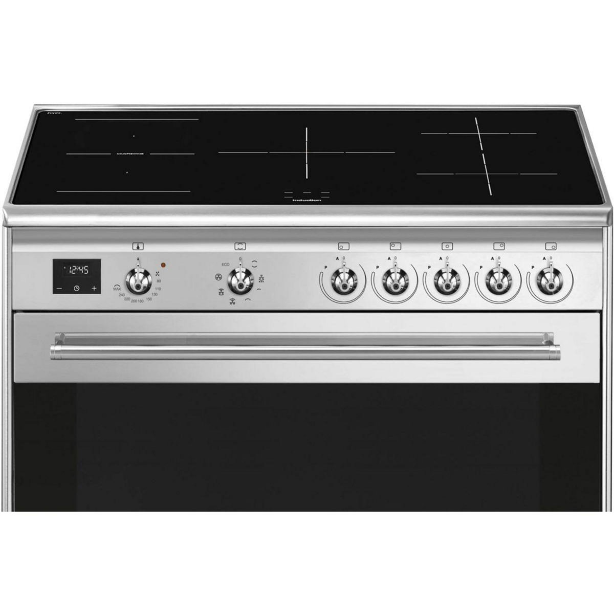 SMEG Piano de cuisson induction SCB95CIX