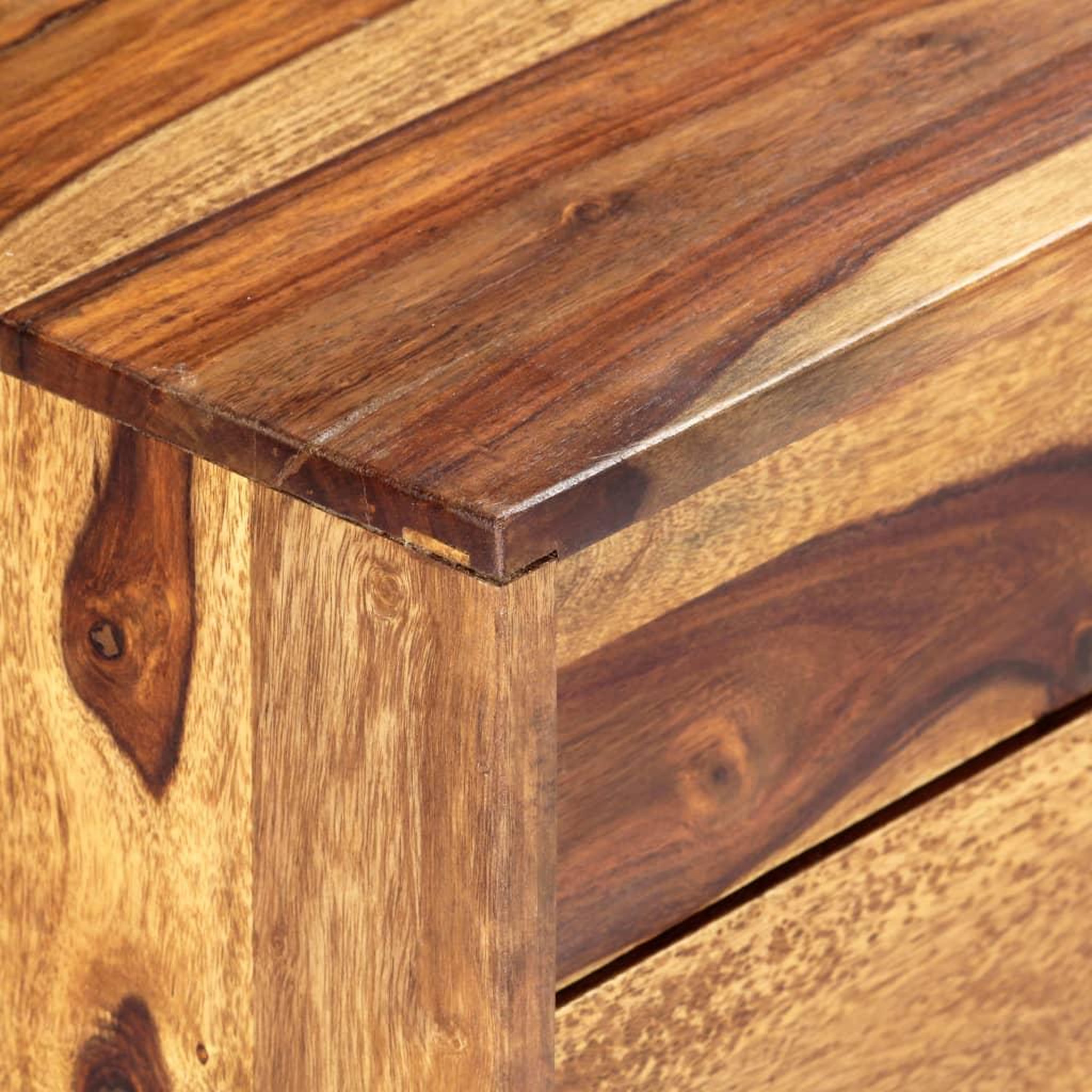 Voir la diapositive 5 : VIDAXL Buffet 118x30x60 cm Bois massif de Sesham