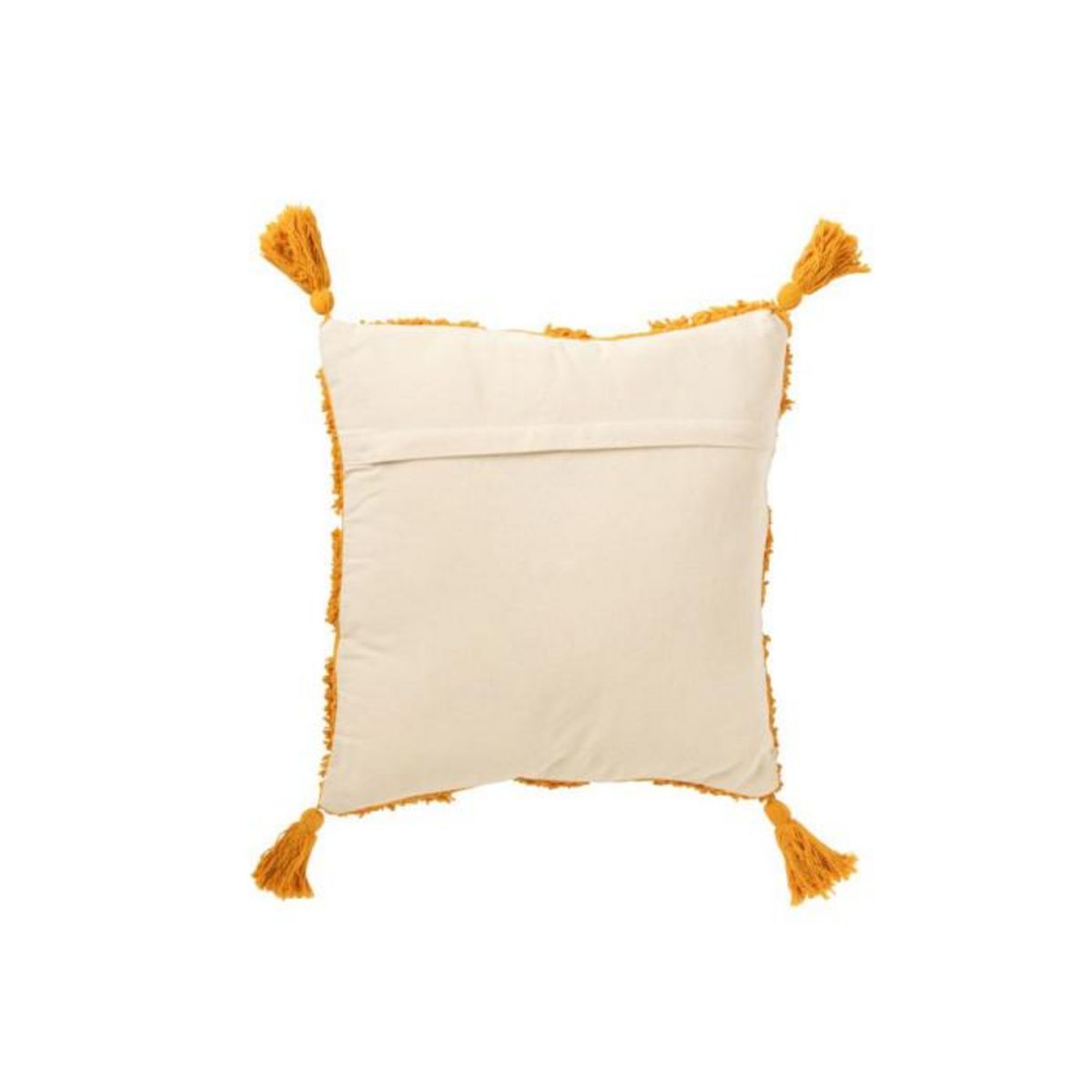 Paris Prix Coussin Déco Tufté  Efren  50x50cm Ocre