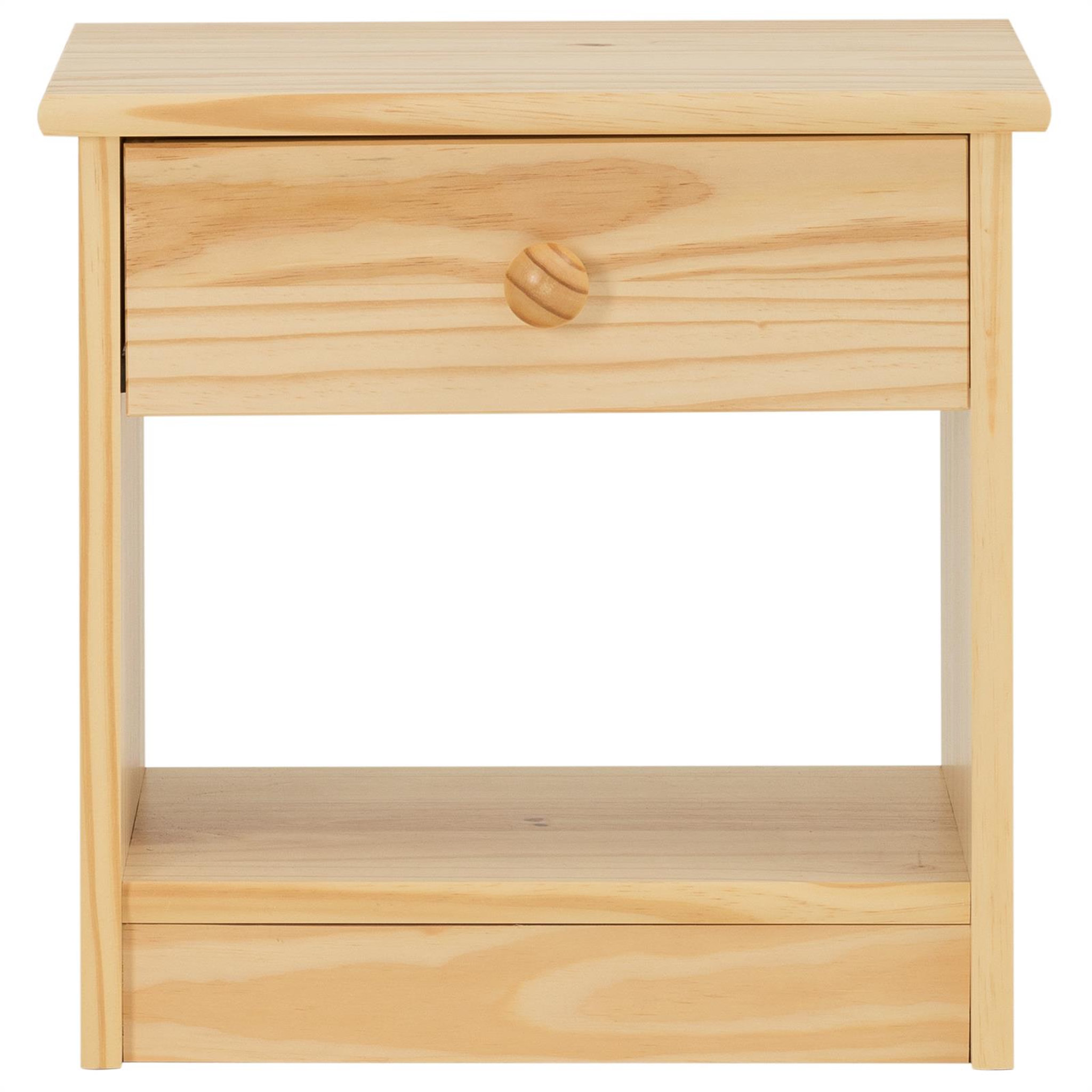 Voir la diapositive 3 : IDIMEX Table de chevet MORITZ pin massif vernis naturel