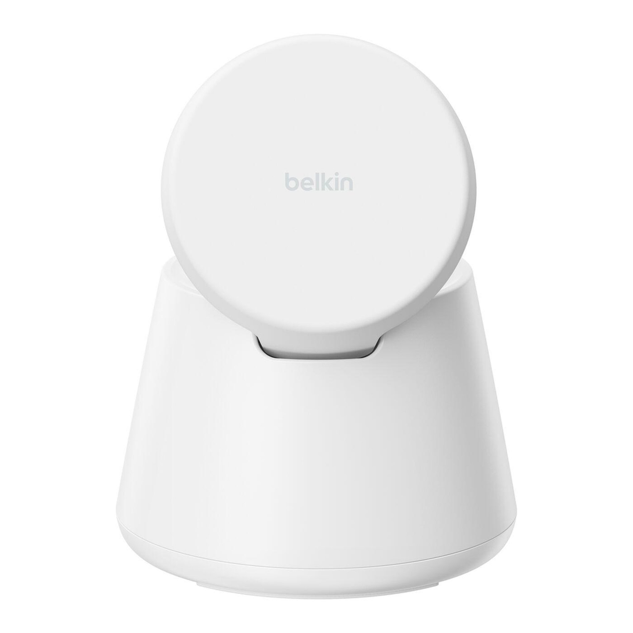 Voir la diapositive 3 : Belkin Chargeur induction 3 en 1 modulaire 25w qi2 blanc