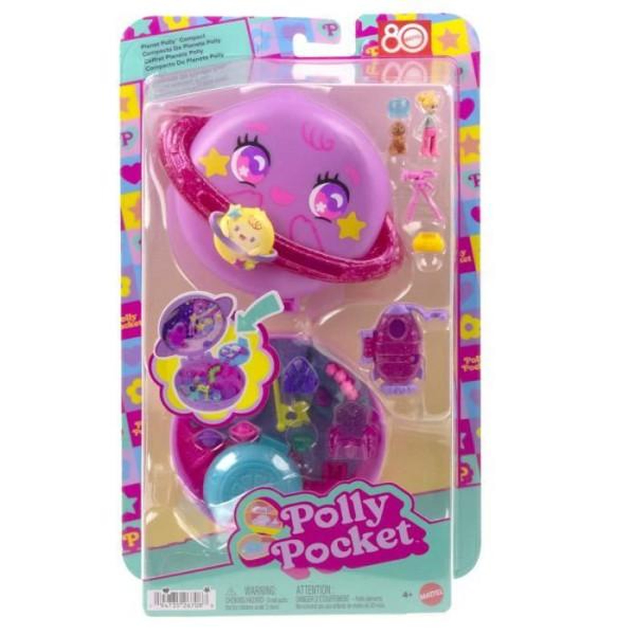 Voir la diapositive 3 : POLLY POCKET Polly Pocket - Coffret Exploration spatiale - Jouet de voyage - Polly Pocket - JCB18