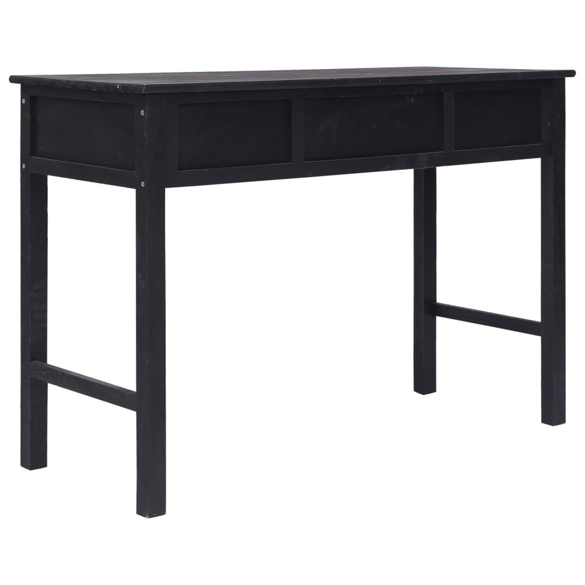 Voir la diapositive 5 : VIDAXL Table console Noir 110x45x76 cm Bois