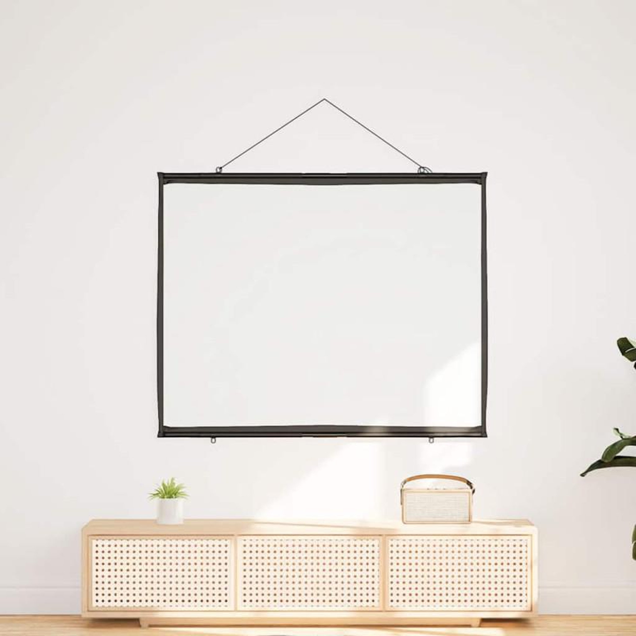 Voir la diapositive 3 : VIDAXL Écran de projection mural 60 pouces 4 3