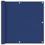 Voir la diapositive 1 : VIDAXL Ecran de balcon Bleu 90x400 cm Tissu Oxford
