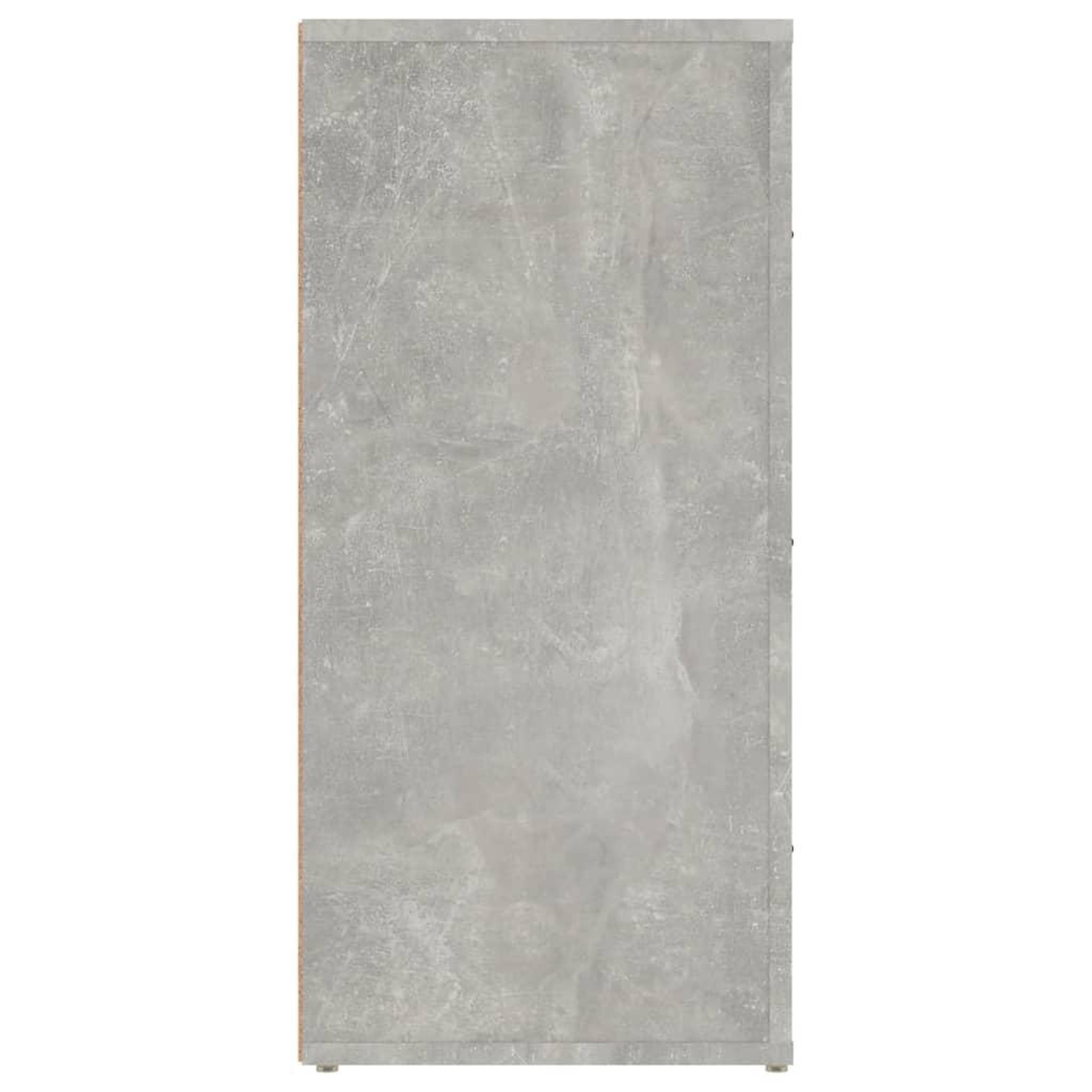 Voir la diapositive 5 : VIDAXL Buffet Gris beton 40x33x70 cm Bois d'ingenierie
