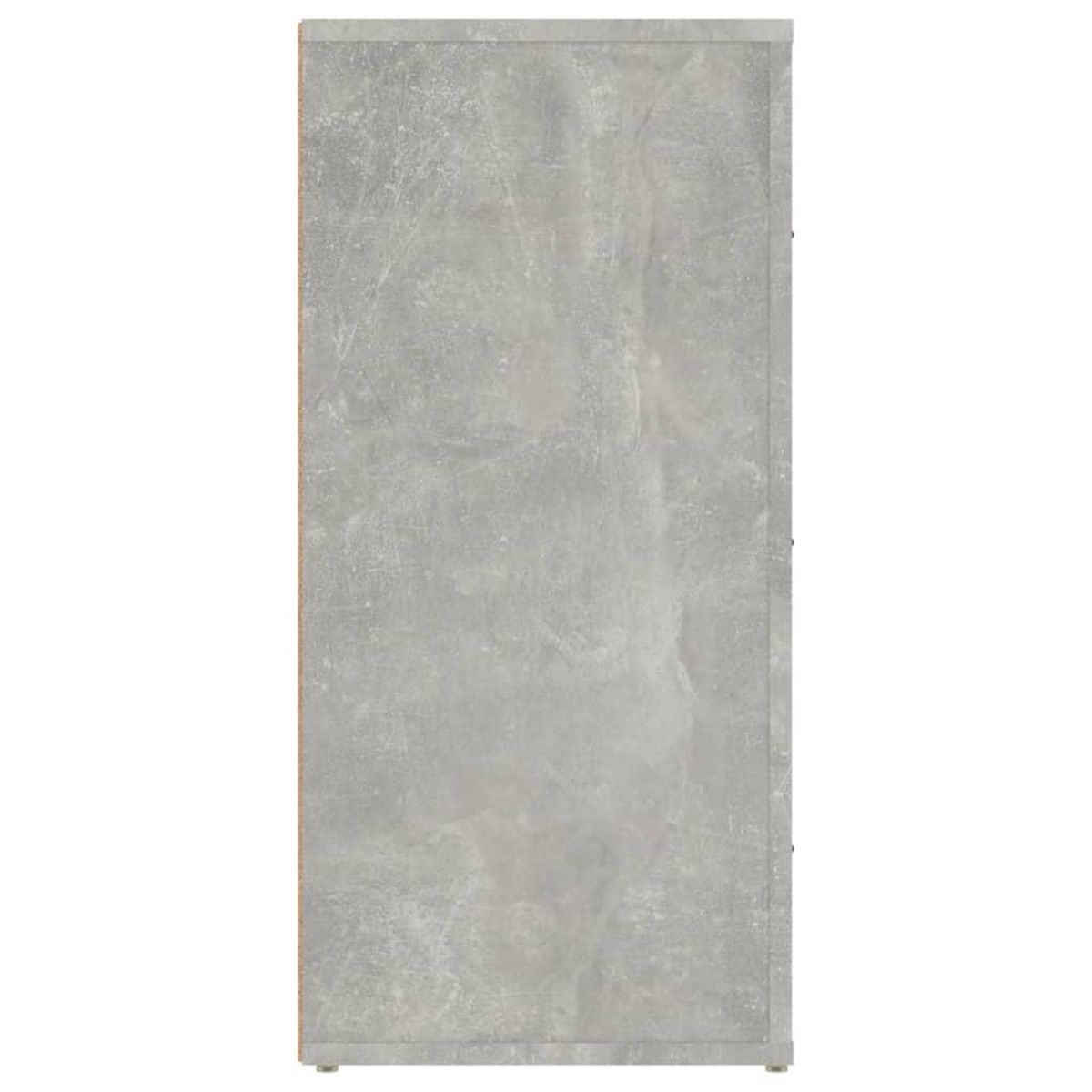 VIDAXL Buffet Gris beton 40x33x70 cm Bois d'ingenierie