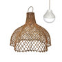 Voir la diapositive 1 : Lumisky Suspension d'extérieur nomade ARIA Beige Rotin D60 cm