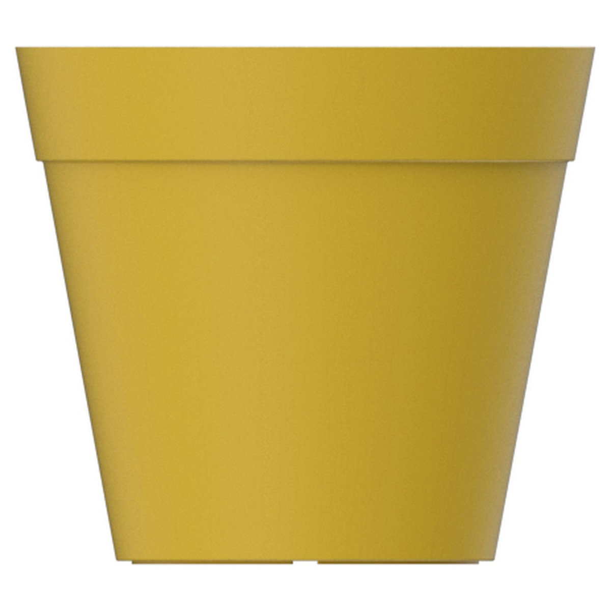 GARDENSTAR Pot horticole en plastique - 25cm - Moutarde