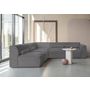 Voir la diapositive 3 : BEST MOBILIER Felix - canapé modulable d'angle gauche 5 places en tissu texturé