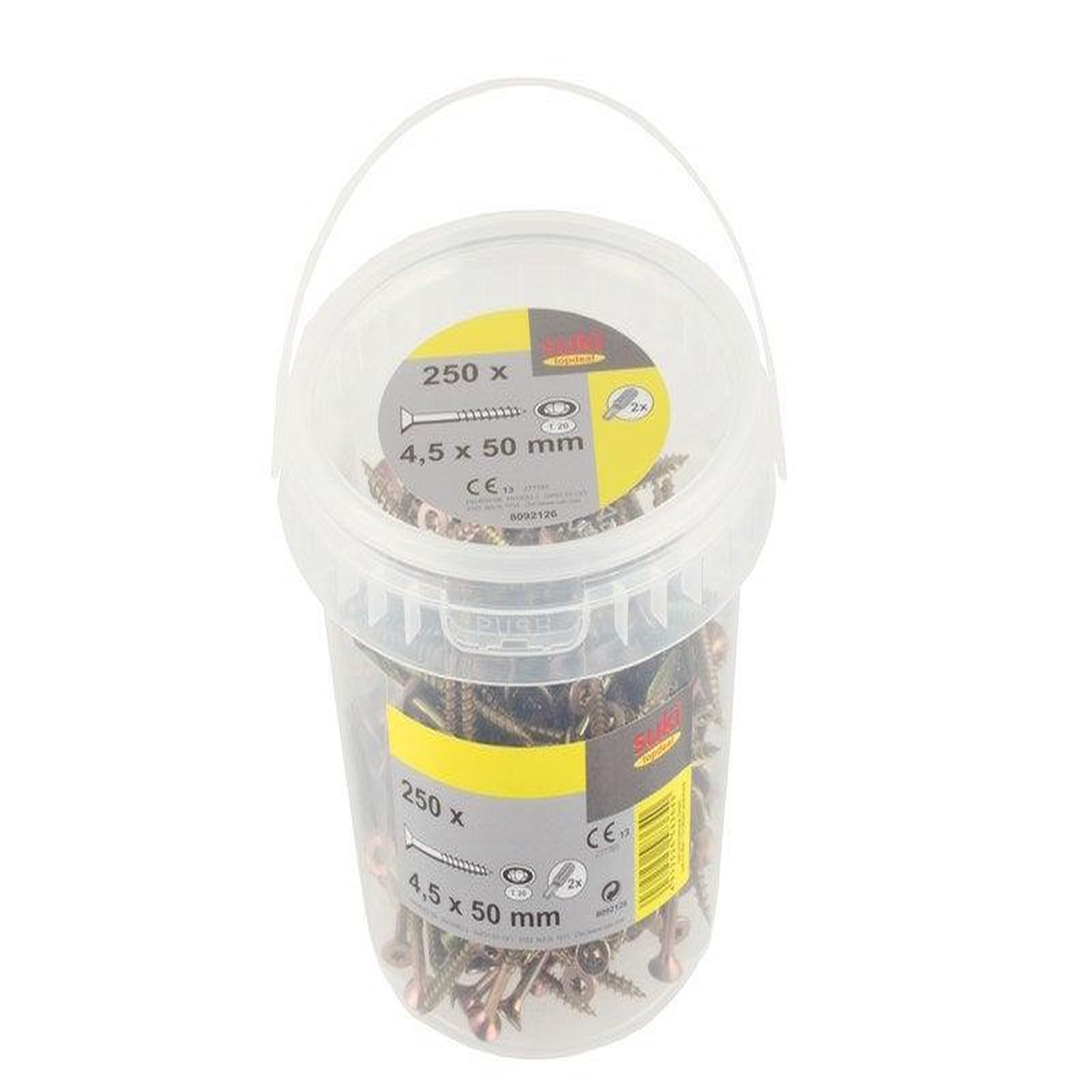 SUKI Seau 250 vis TF TX 4.5x50 mm + embout T20