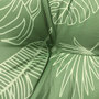 Voir la diapositive 5 : VIDAXL Coussin de banc de jardin motif de feuilles 150x50x7 cm