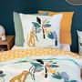 Voir la diapositive 3 : COTE DECO Parure de lit enfant Jungle avec animaux à scratcher - 100% coton 57 fils/cm² - 140 x 200 cm