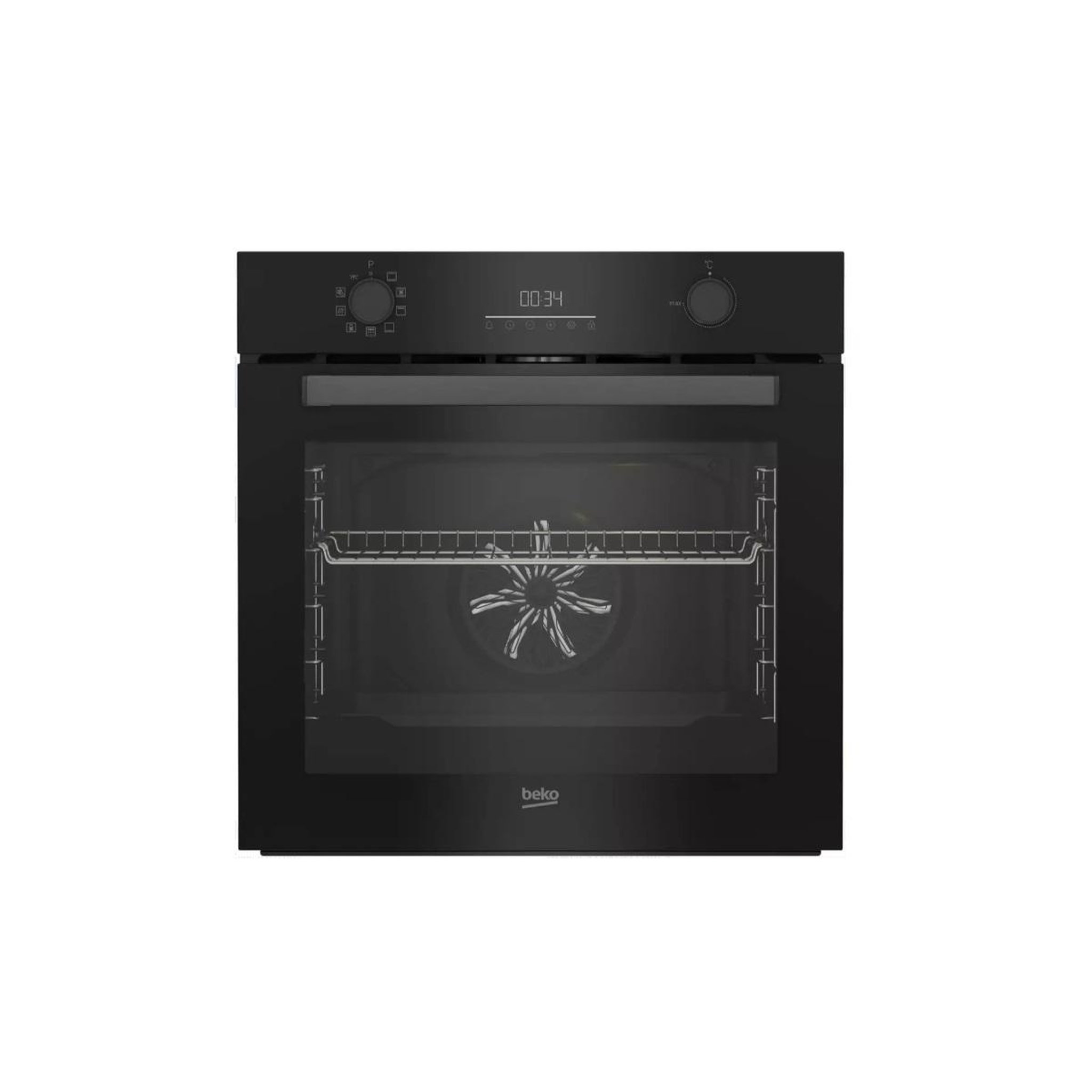 Beko Four intégrable multifonction 72l 60cm pyrolyse noir - bbie17302bmp