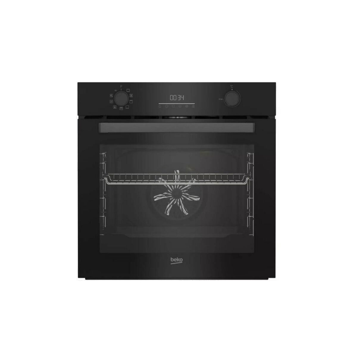 Beko Four intégrable multifonction 72l 60cm pyrolyse noir - BBIE17302BMP