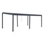 Voir la diapositive 3 : HESPERIDE Pergola bioclimatiqueà lattes orientables Avila 6 x 3,5 m aluminium graphite - Hesperide