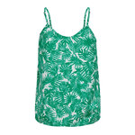 Only Débardeur Blanc/Vert Femme Only Button Singlet. Coloris disponibles : Vert
