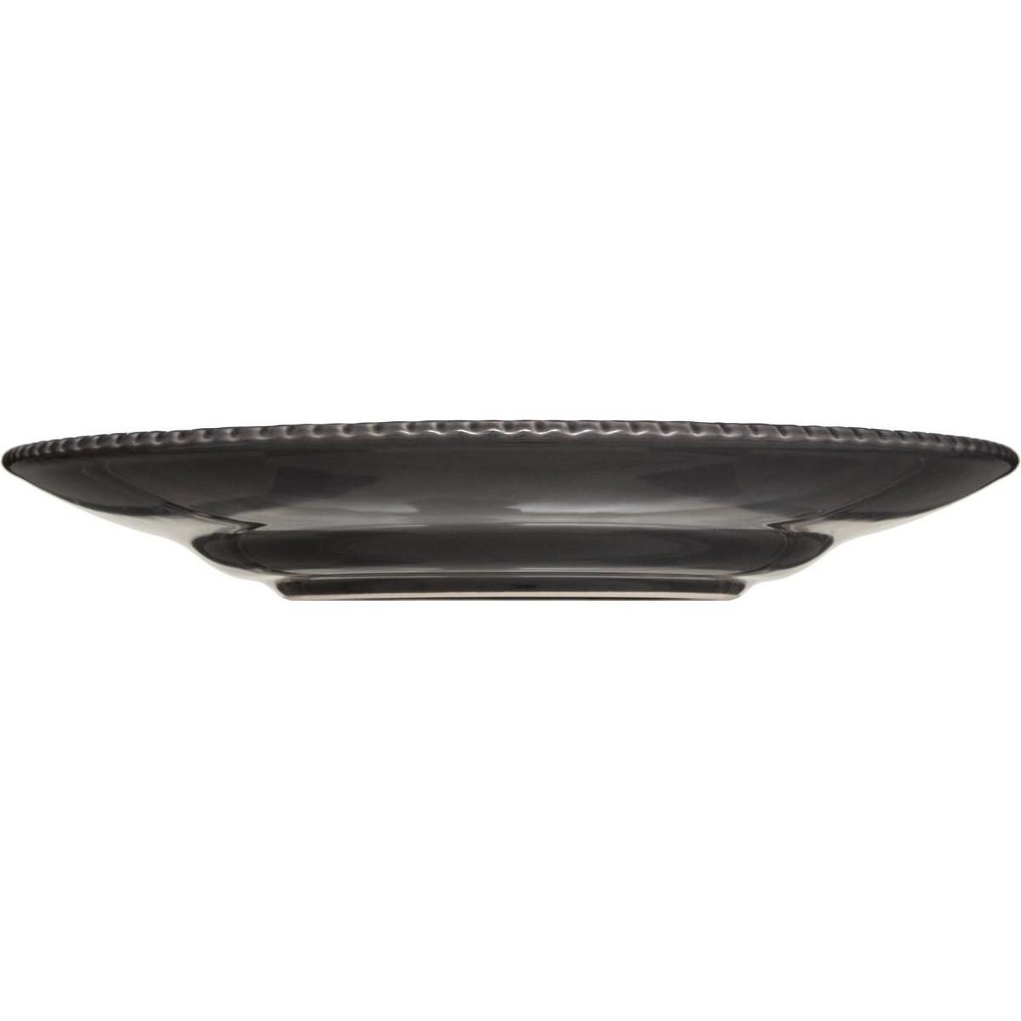 Voir la diapositive 3 : SECRET DE GOURMET Lot de 6 assiettes à dessert  gypsy  22cm gris