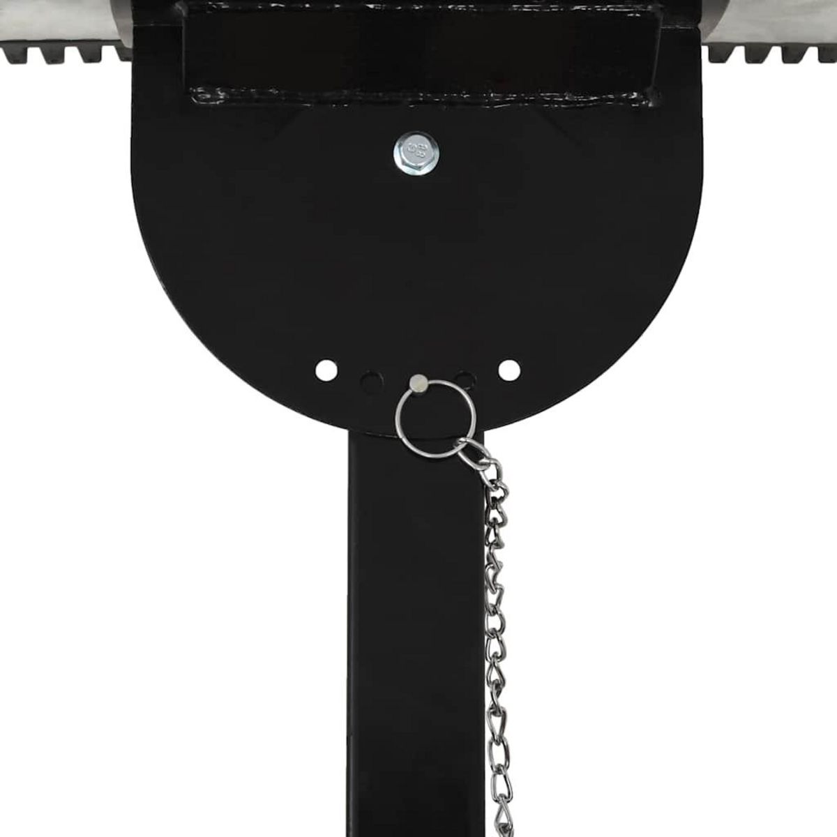 VIDAXL Chasse-neige manuel avec roues 100 x 44 cm