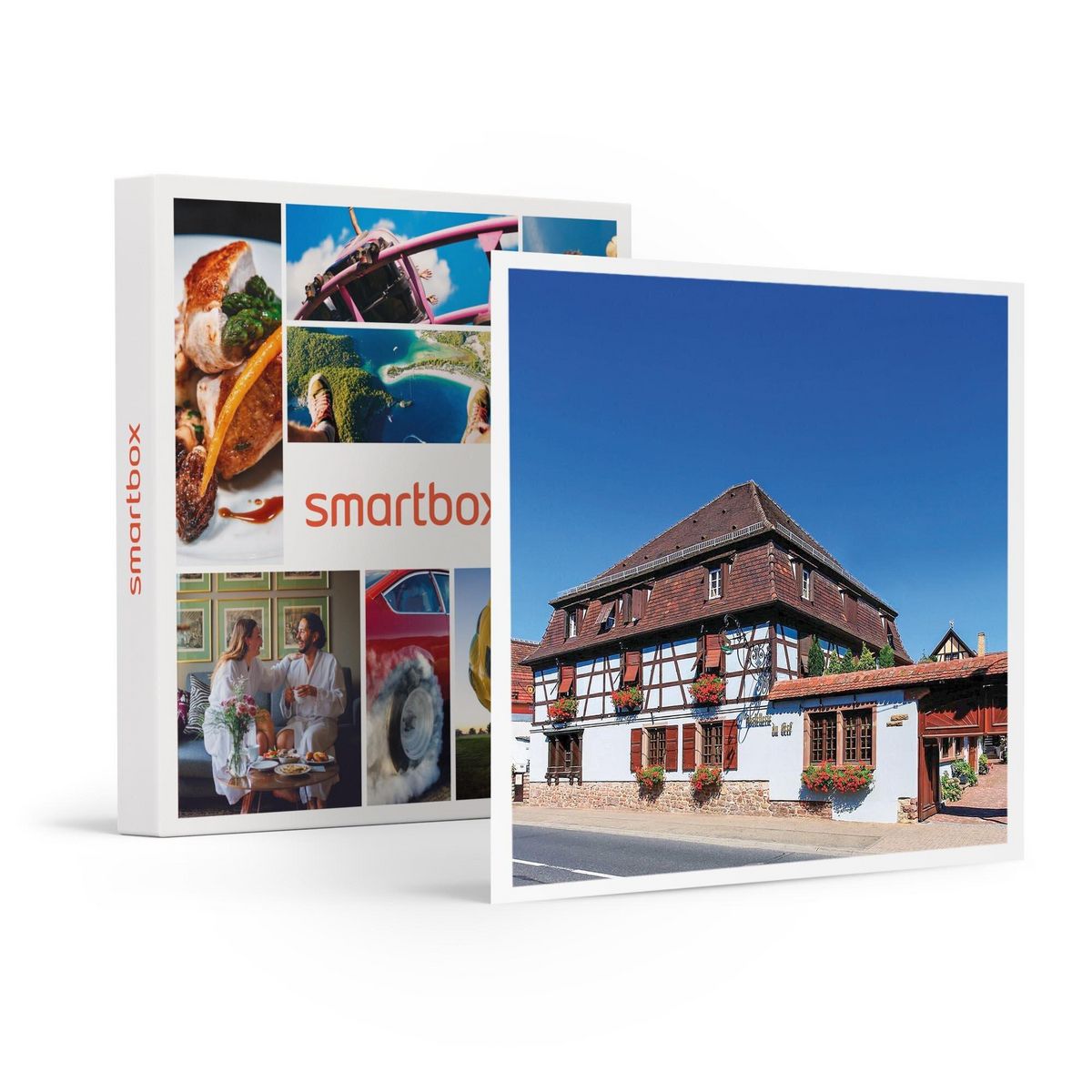 Smartbox 2 jours d'exception près de Strasbourg en hôtel 4* avec dîner en restaurant primé et accès à l'espace détente - Coffret Cadeau Séjour