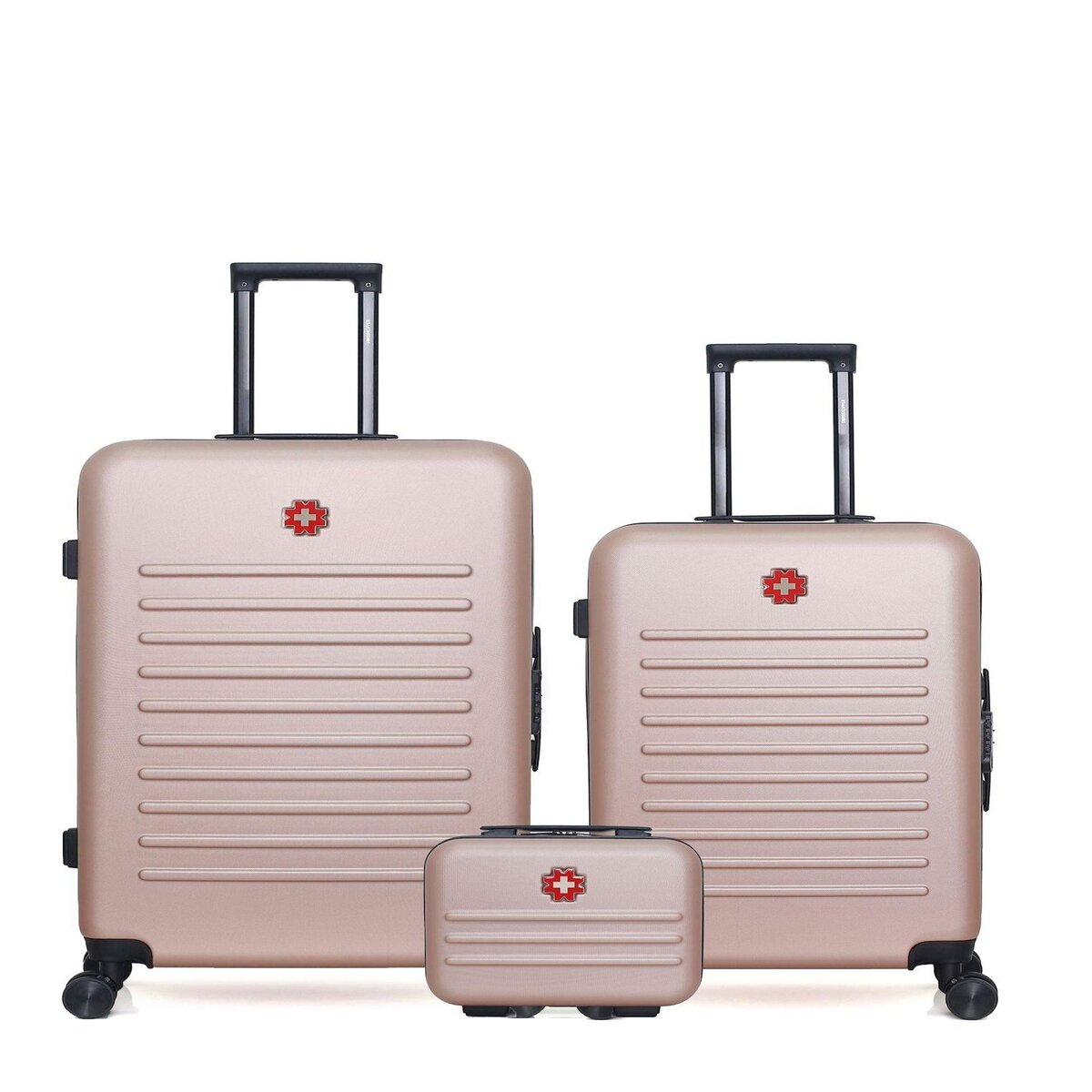 SWISS KOPPER SWISS KOPPER - LOT DE 3 - Valises grand format, weekend et vanity WIL