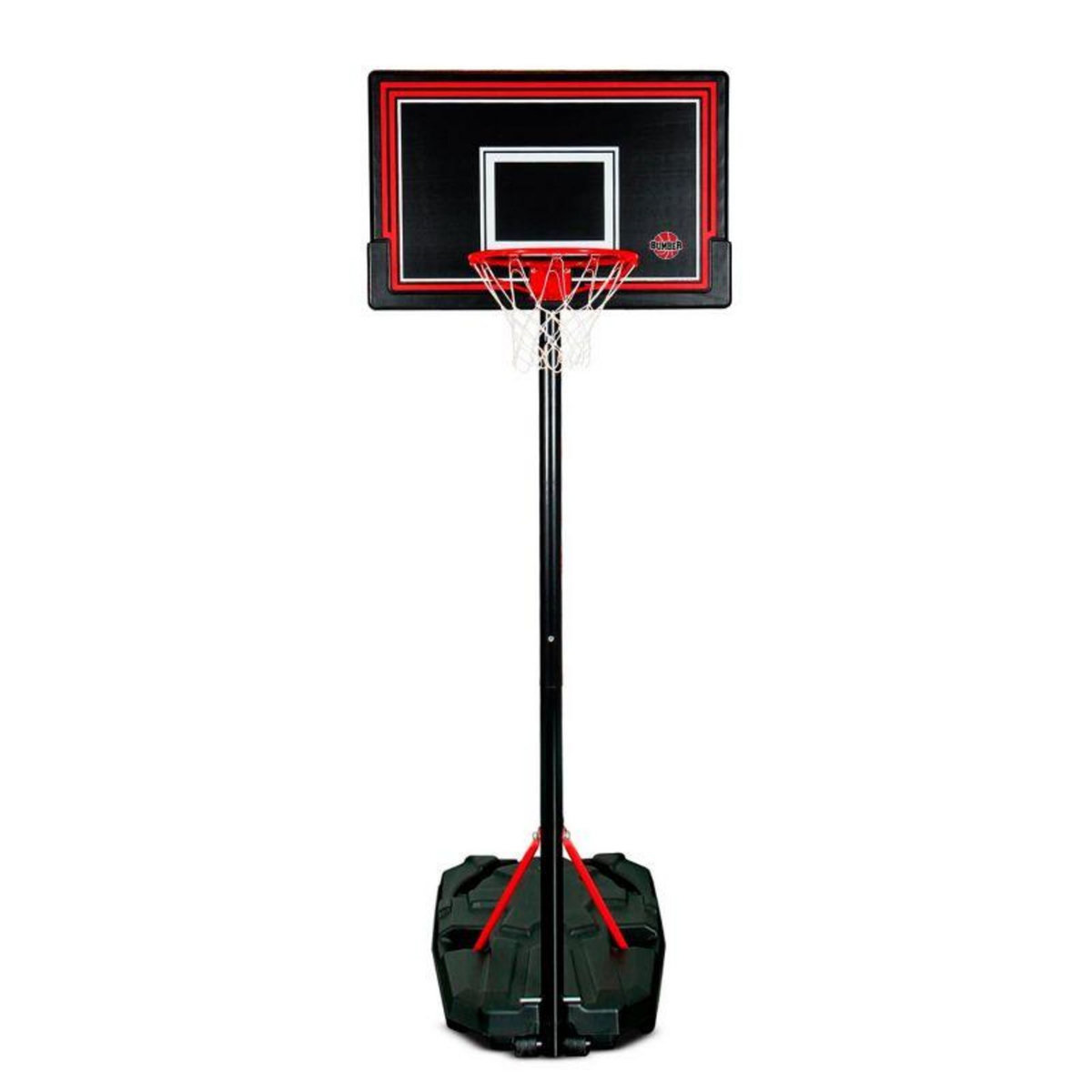 BUMBER Panier de Basket sur Pied Mobile Phoenix - Bumber - Hauteur réglable de 2m30 à 3m05