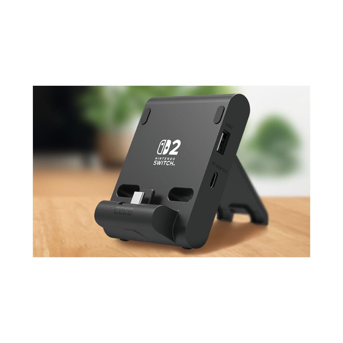 HORI Support console PlayStand à double USB Nintendo Switch 2