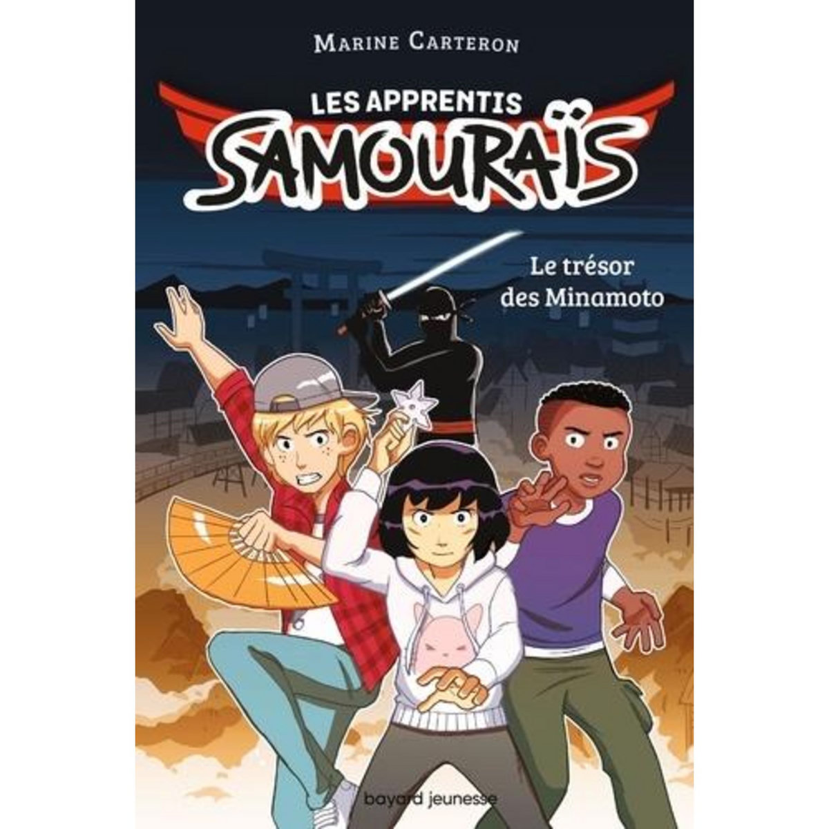 LES APPRENTIS SAMOURAIS TOME 1 : LE TRESOR DES MINAMOTO, Carteron Marine