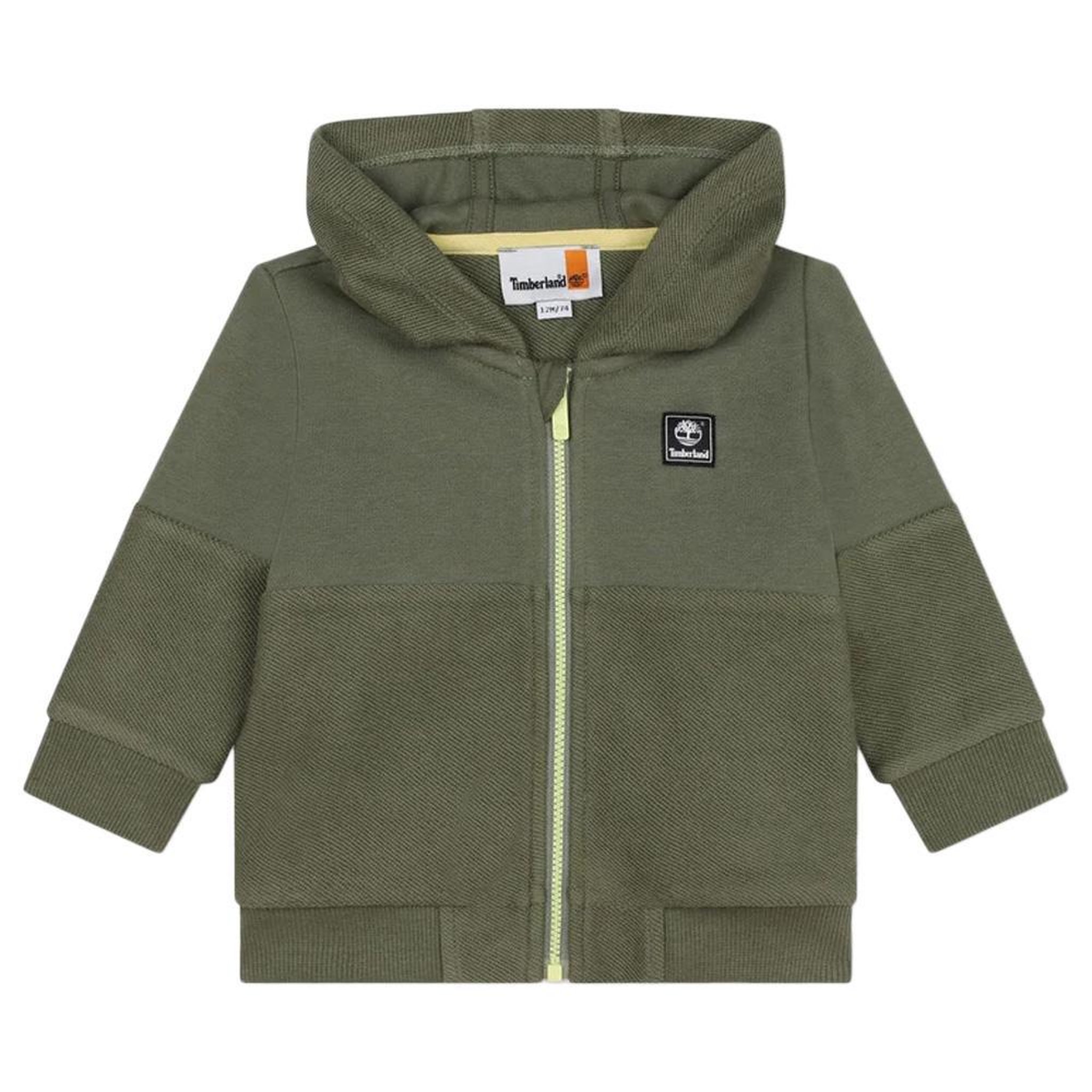 Voir la diapositive 1 : TIMBERLAND Sweat Kaki Vert Garçon Timberland T60118