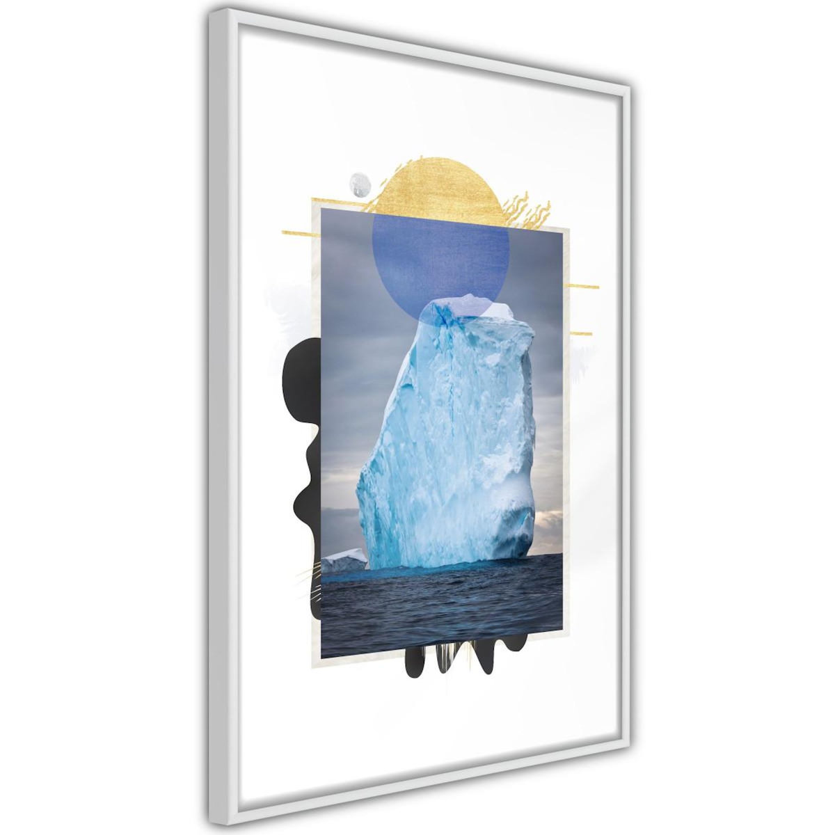 Paris Prix Affiche Murale Encadrée  Tip of the Iceberg
