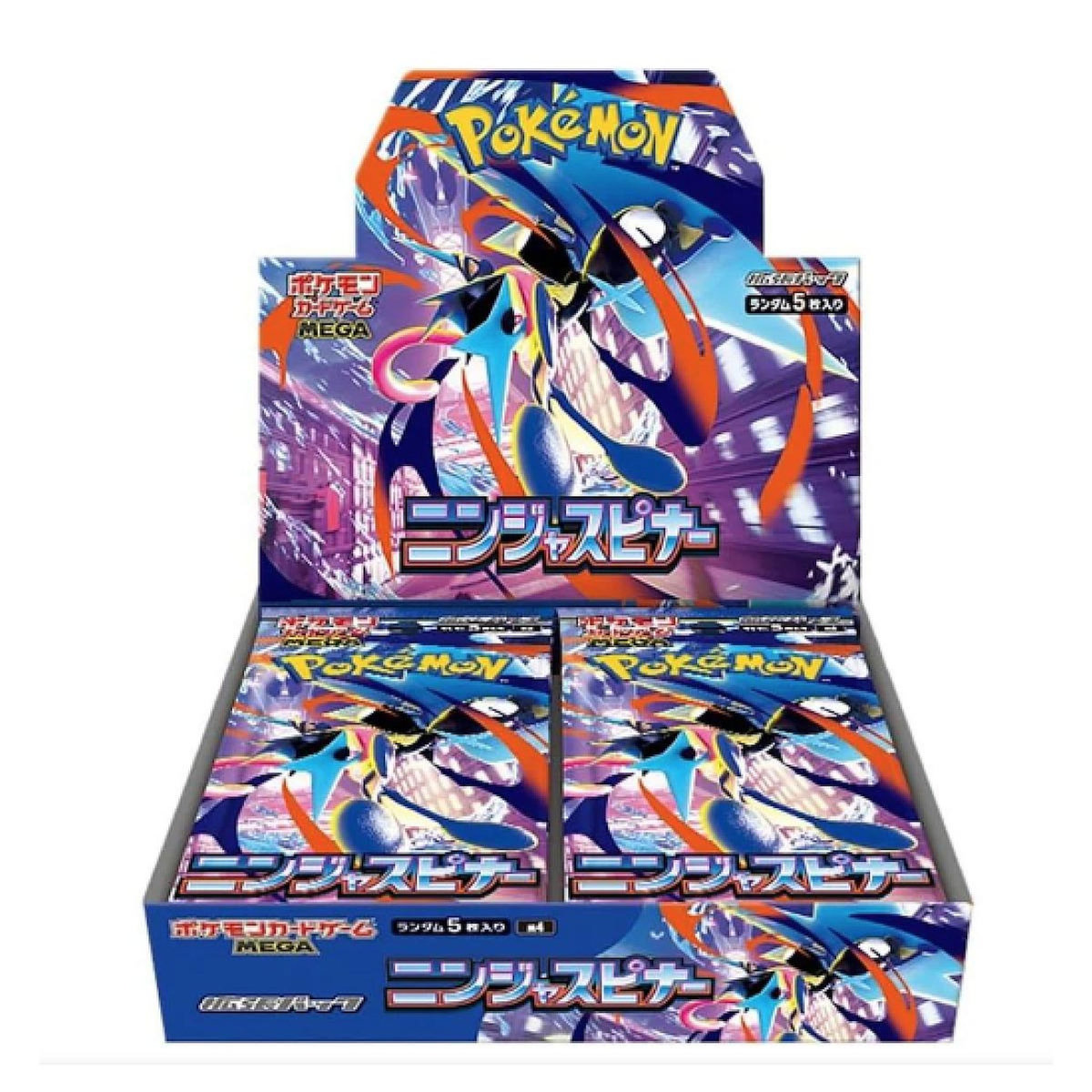 Pokemon - M4 Ninja Spinner Display Japonais Scelle